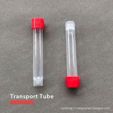 Transporter le tube vide avec / avec étiquette extérieure